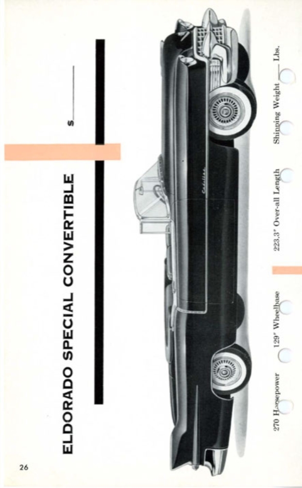 1955 Cadillac Salesmans Data Book Page 13